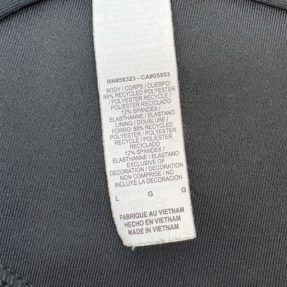 Nike Women's Black Sports Bra Size Large - Picture 4 of 4
